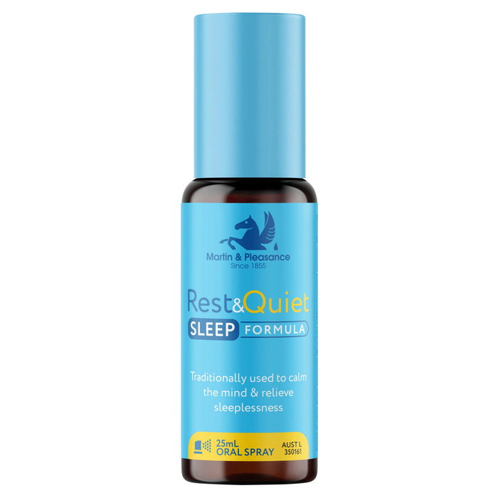 Rest and Quiet Sleep Formula 25ml Oral Spray.