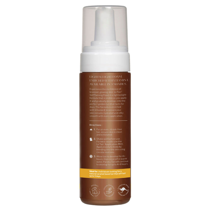 Le Tan Classic Foam Light/Medium 180ml