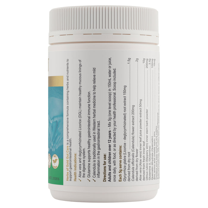 Herbs Of Gold Gut Care 150g.