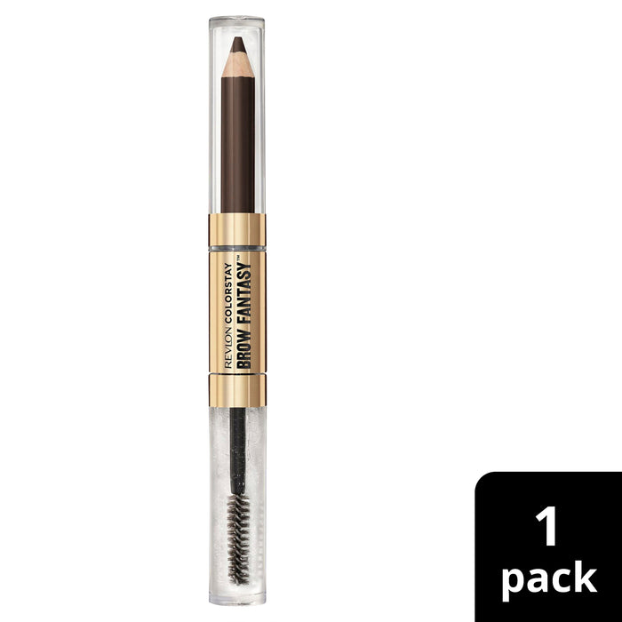 Revlon Colorstay Brow Fantasy Pencil & Gel Dark Brown