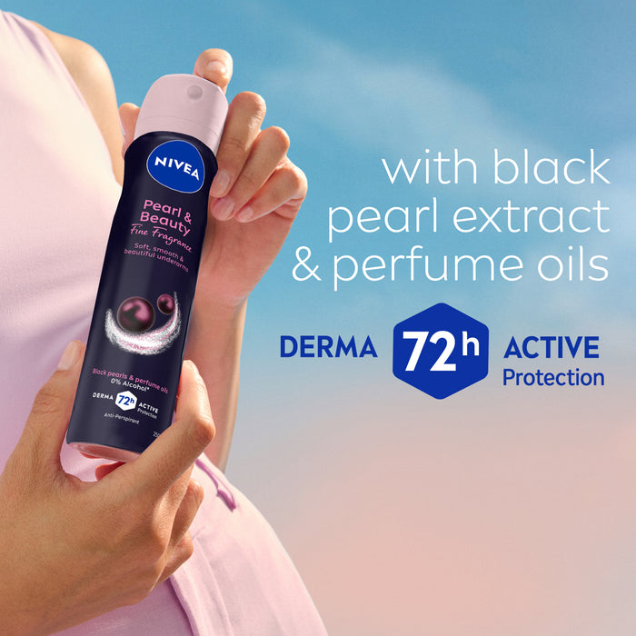 Nivea Deodorant Pearl & Beauty Aerosol 250ml.