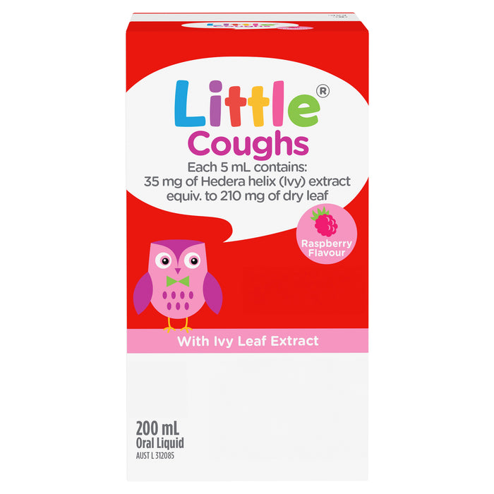 Little Coughs Raspberry 200ml