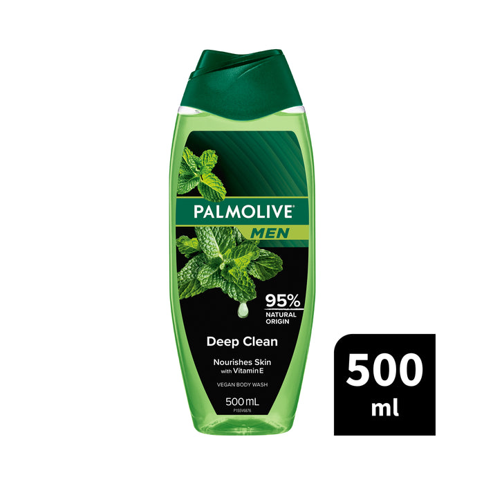 Palmolive Mens Shower Gel Deep Clean 500ml