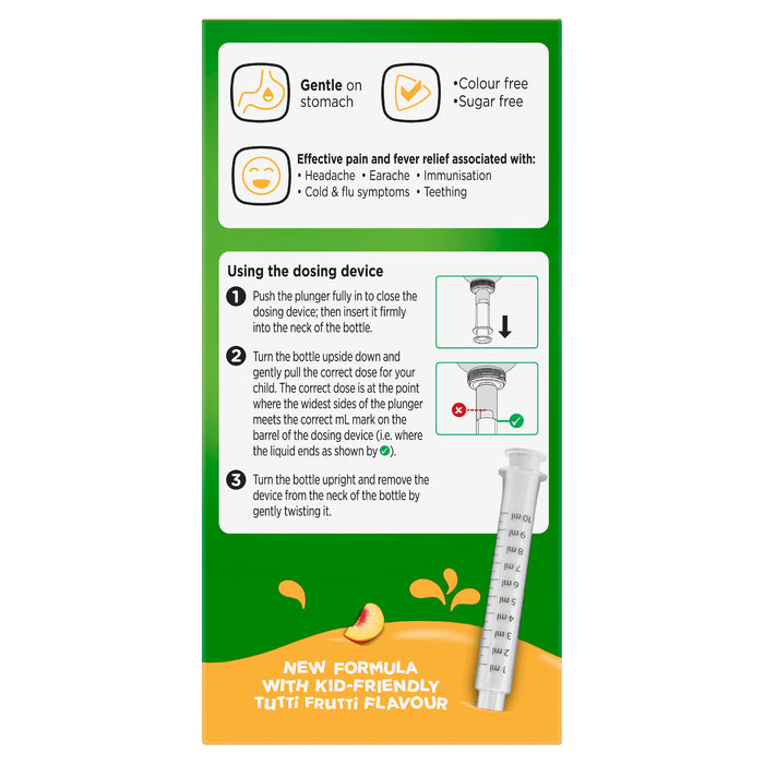 Panadol Child 5-12yrs Tutti Fruitti 200ml