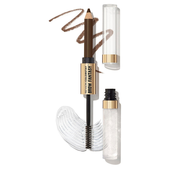 Revlon Colorstay Brow Fantasy Pencil & Gel Medium Brown.