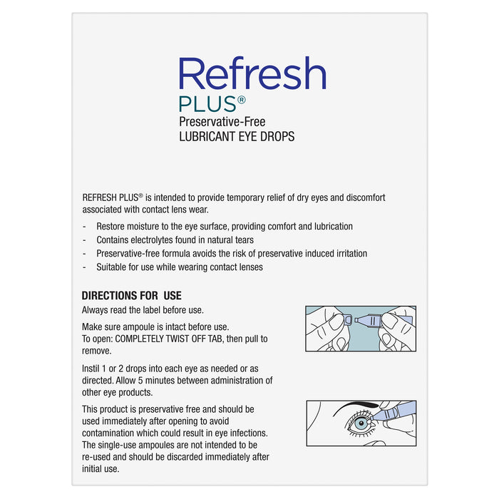 Refresh Plus Eye Drops 0.4ml x 30