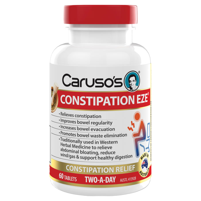 Caruso's Constipation Eze Capsules 60