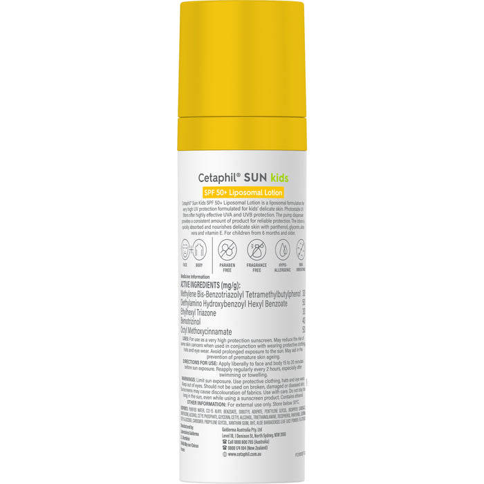 Cetaphil Sun SPF50+ Kids Sunscreen Lotion 150ml