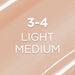L'Oreal True Match Nude Plumping Tinted Serum 3-4 Light to Medium.