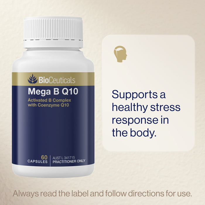 Bioceuticals Mega B Q10 60 Soft Capsules