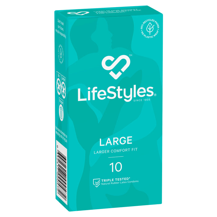 Lifestyle Condom Large 10.