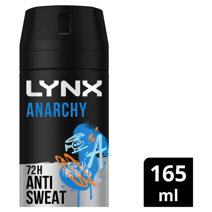 Lynx Antiperspirant Deodorant Anarchy 165ml