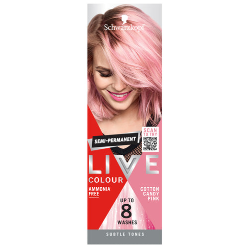 SCW Live Col Pastels Cott Candy Pink NEW
