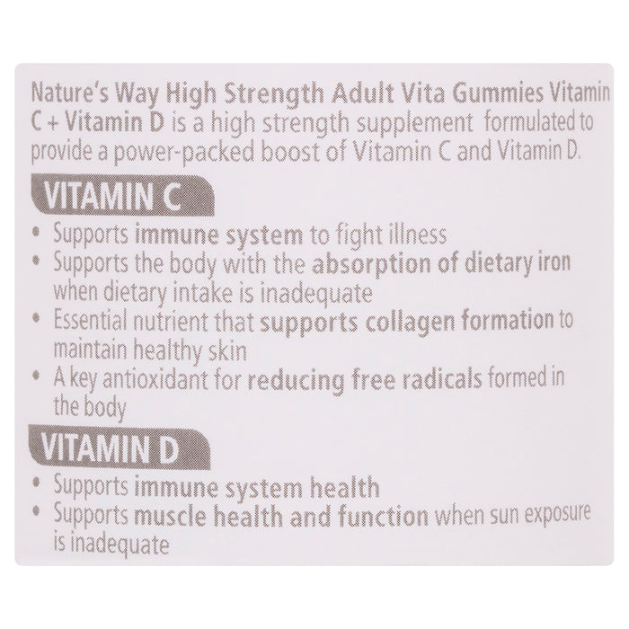 NW VIT C HIGH STRENGTH S/FREE GUMMIES 65.