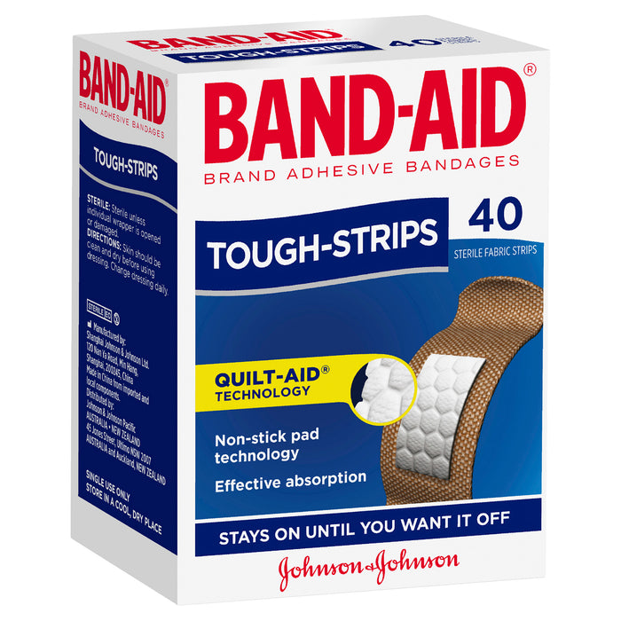 Band-Aid Brand Tough Strips 40.