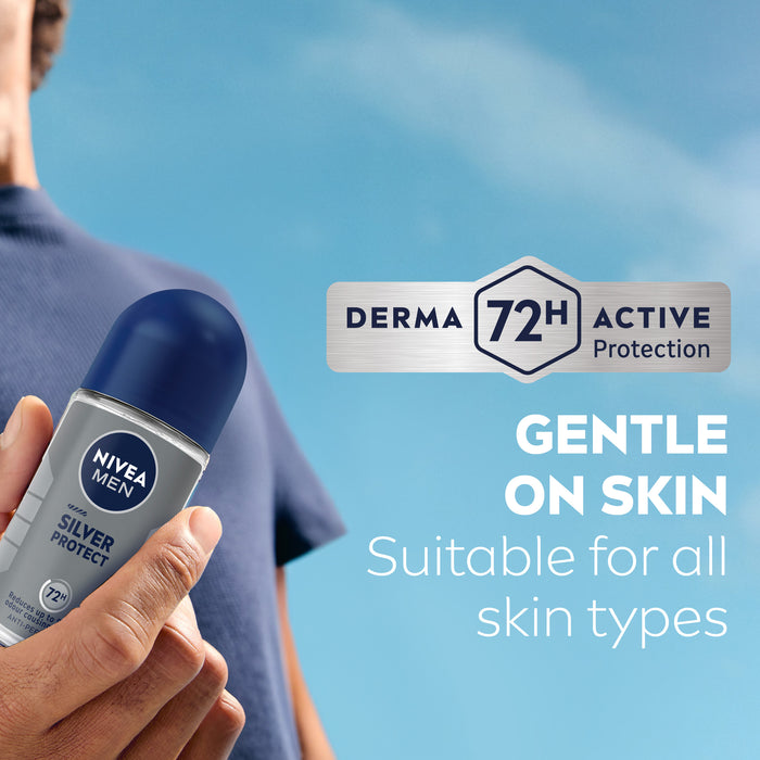 Nivea Men Deodorant Silver Protect Roll On 50ml