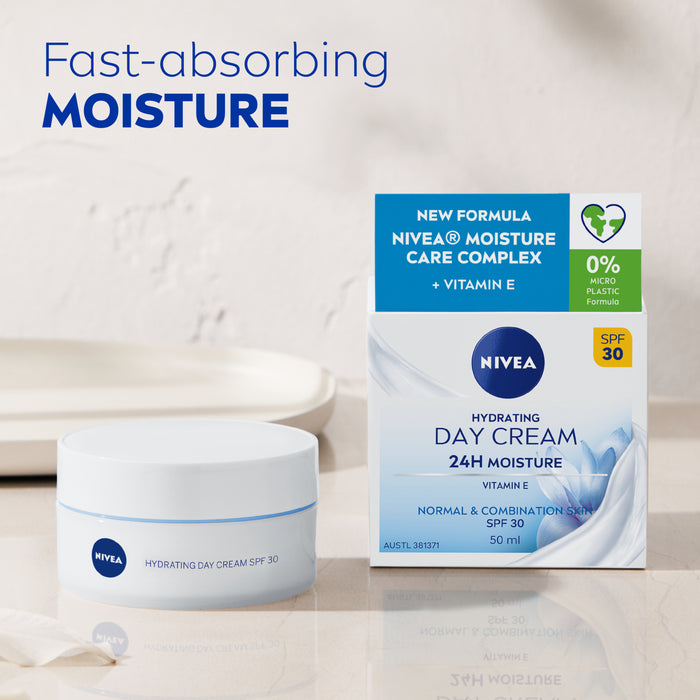 Nivea Daily Essentials 24 Hour Moisture Boost Normal Skin SPF30 50ml