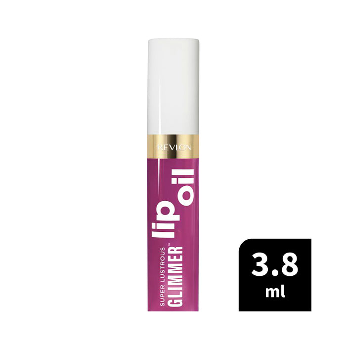 Revlon Super Lustrous Glimmer Lip Oil Plum Pop