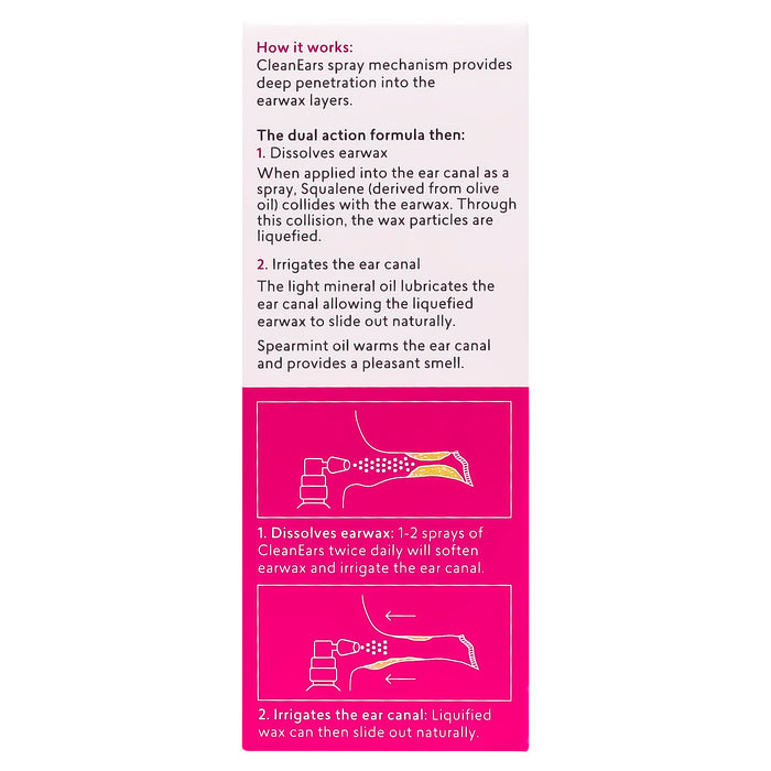 BioRevive Clean Ear Wax Removal Spray 30ml