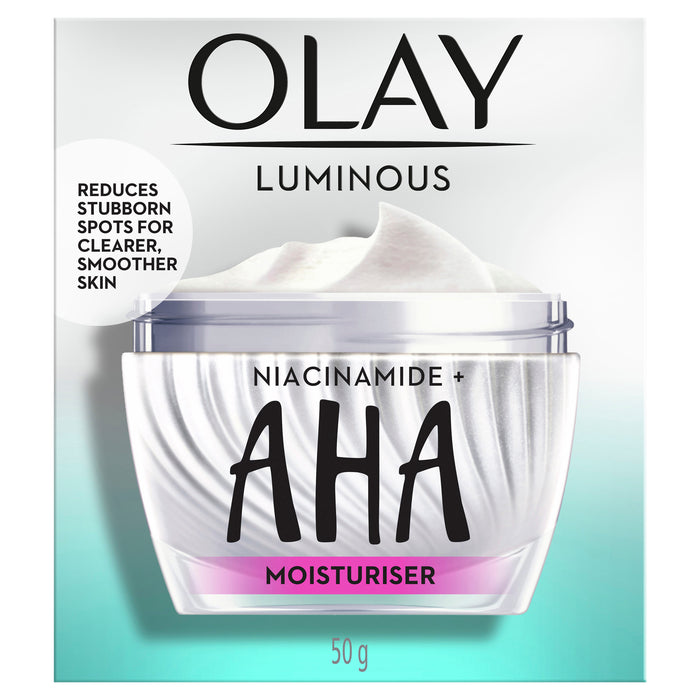 Olay Luminous Niacinamide AHA Moisturiser Cream 50g