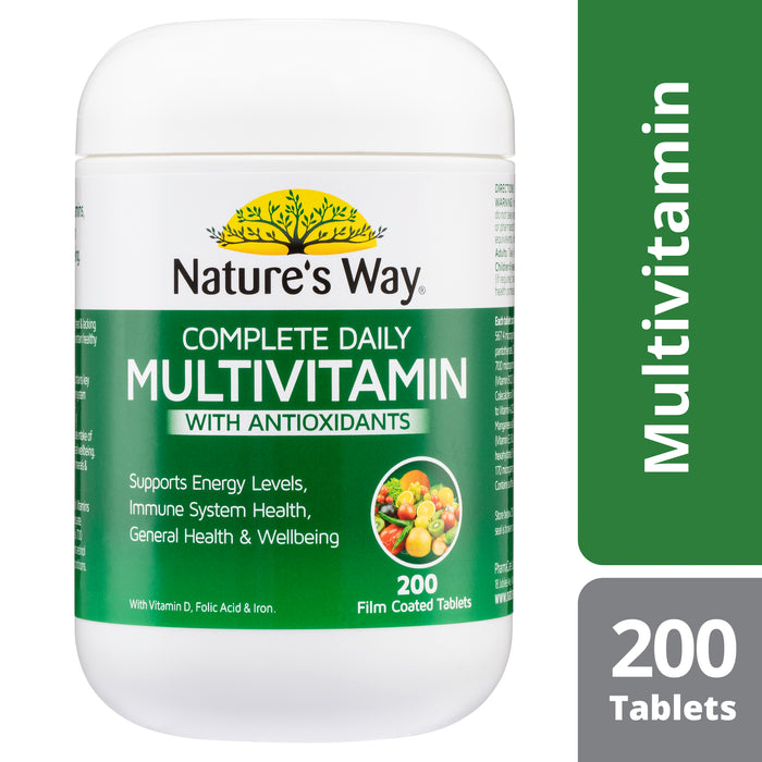 Nature's Way Complete Daily Multi 200 Tablets.