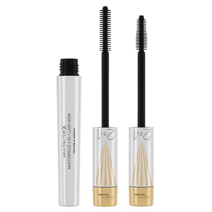 Max Factor Masterpiece 2in1 Lash Wow Mascara  Black