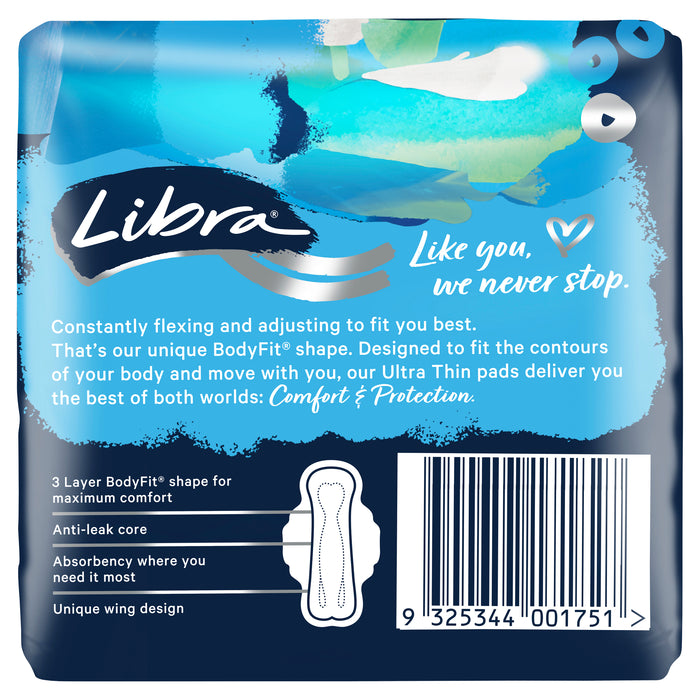 Libra Ultra Thin Pads with Wings Regular 14 Pack