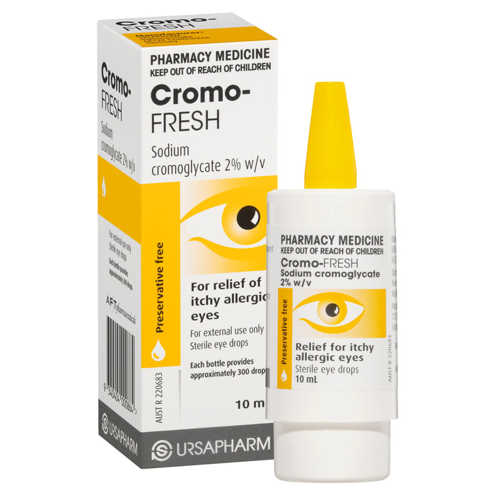 Cromo Fresh Allergy Eye Drops 10ml