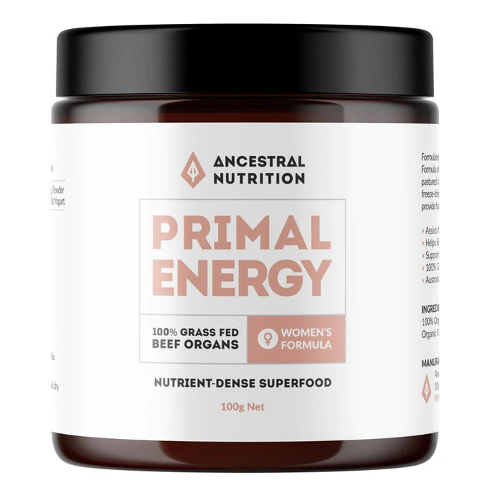 Ancestral Nutrition Primal Energy Womens Formula Powder 100g