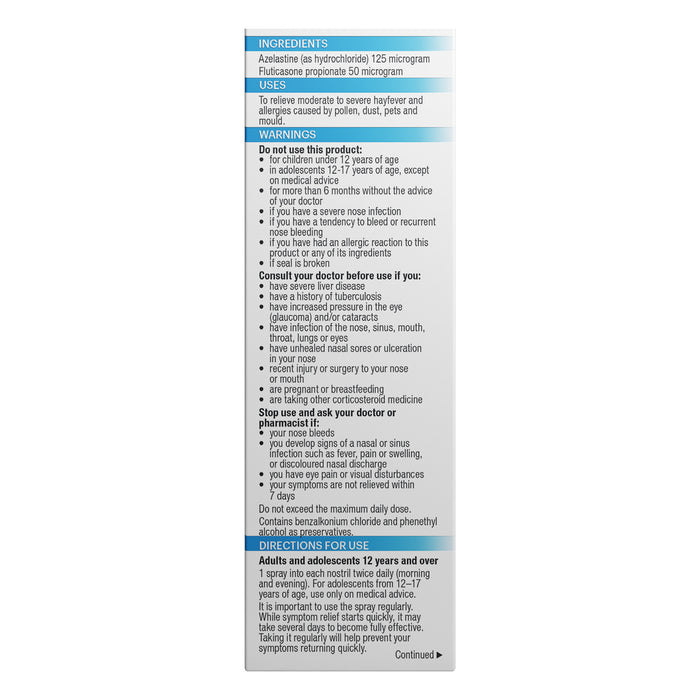 APO Allergy & Hayfever Relief Nasal Spray 17ml.