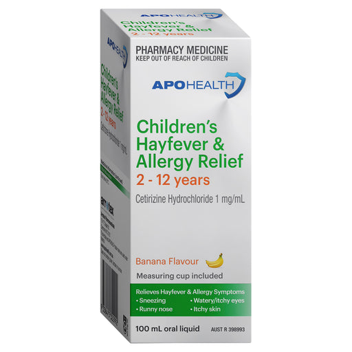 APO Child Hayfever & Allergy Relief 100ml.