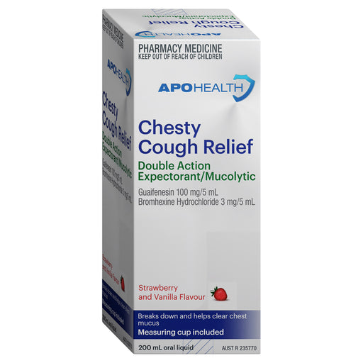 APO Chesty Cough Relief 200ml.