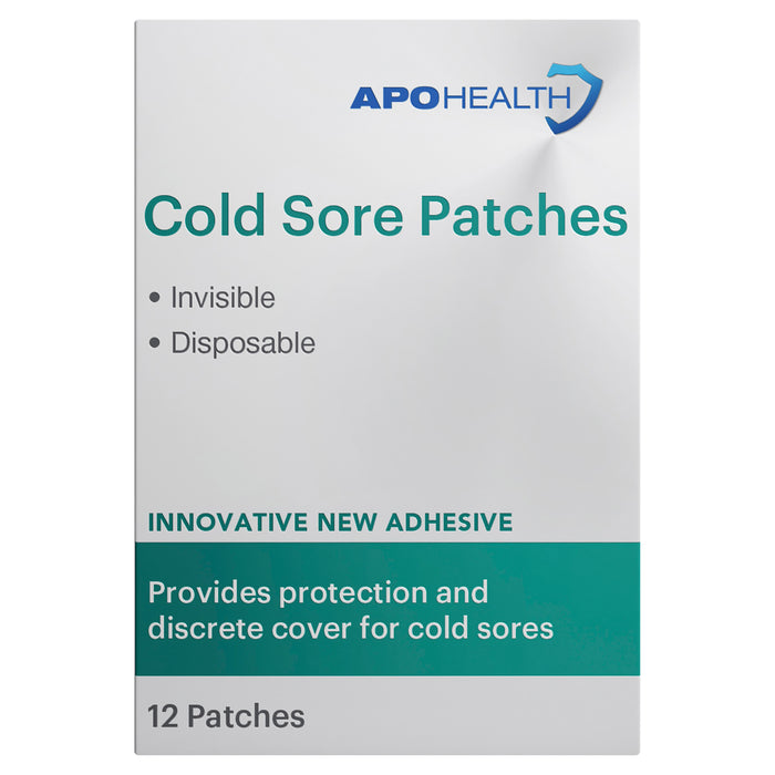 APO Cold Sore Patches 12 Pack.