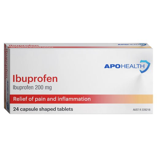 APO Ibuprofen 200mg 24 Tablets.