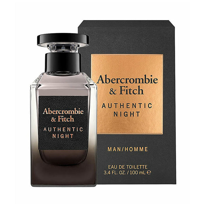 Abercrombie & Fitch Authentic Night Men Eau De Toilette 100ml