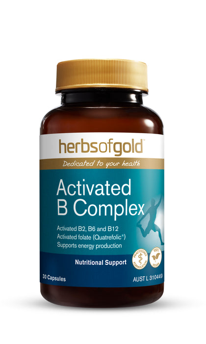 Herbs Of Gold Activated B Complex 30 Capsules