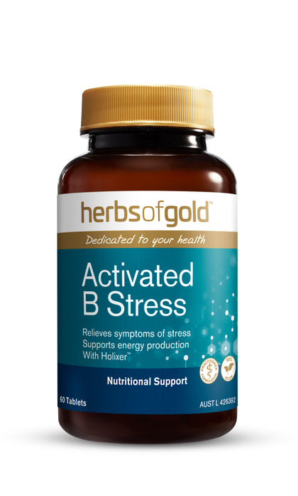 Herbs Of Gold Activated B Stress 60 Capsules