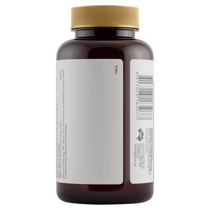 Herbs Of Gold Alpha Lipoic 300 120 Capsules