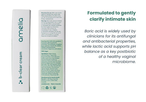 Amelia B Clear Cream 30ml