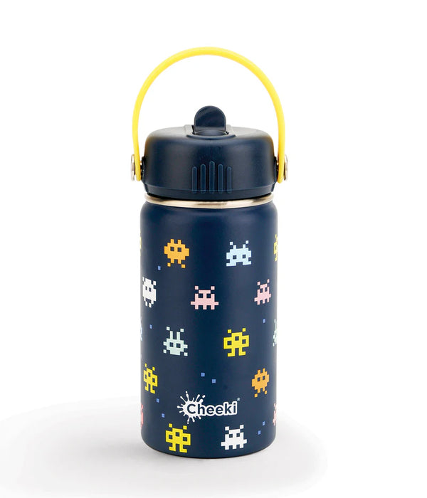 Cheeki 400ml Insulated Adventure Kids Bottle Arcade