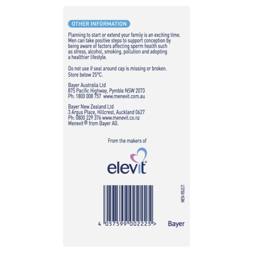 Menevit Tablets 90