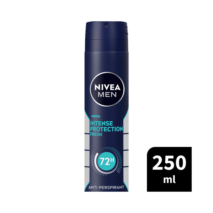 NIVEA MEN Intense Protection Fresh Anti-Perspirant Aerosol 250ml.