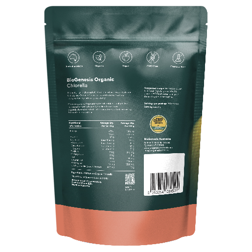 BioGenesis Australian Organic Chlorella Powder 150g