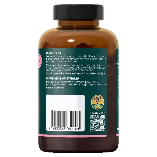 BioGenesis Organic Spirulina 600 Tablets