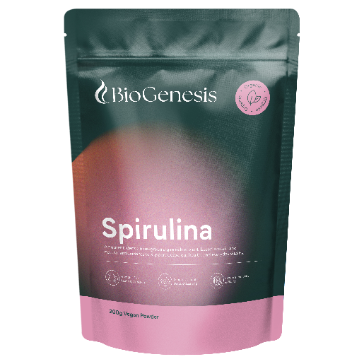 BioGenesis Organic Spirulina Powder 200g