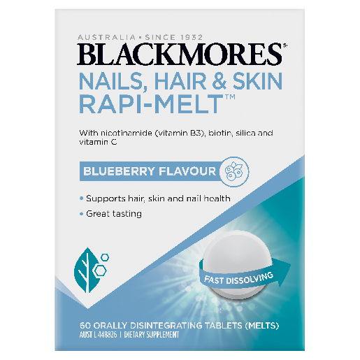 Blackmores Nails Hair + Skin Melt 60.