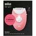 Braun Silk-Epil 3 SE- 3176 Corded Lady Epilator.