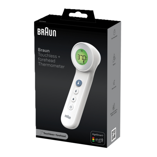 Braun Touchless + Forehead Thermometer BNT400.