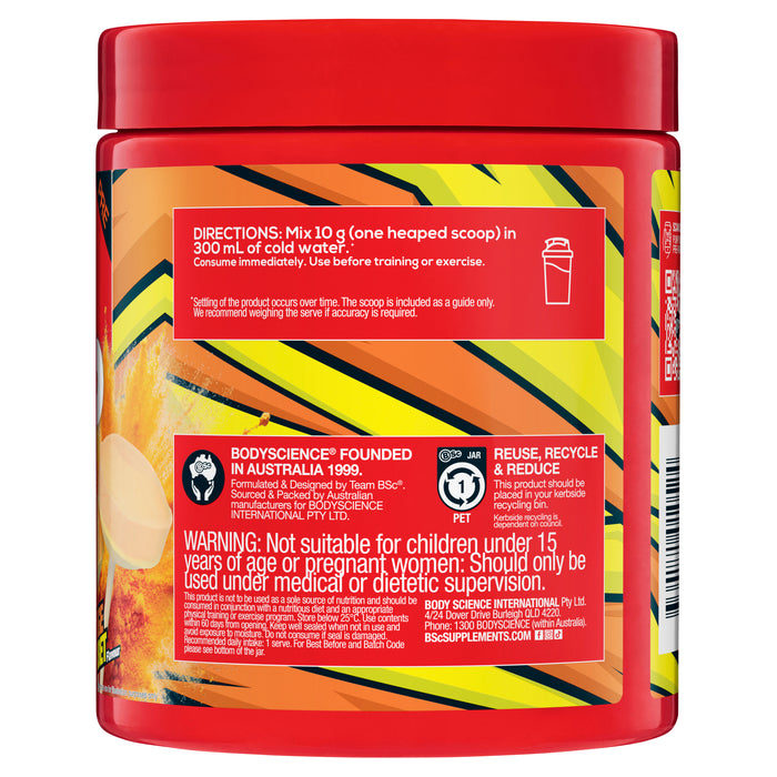 BSc PUMP Non Stim Pre-Workout  300g Orange Sherbet