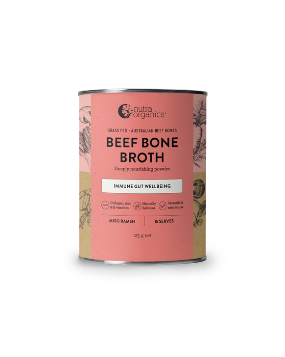 Nutra Organics Organic Beef Bone Broth Miso Ramen 125g